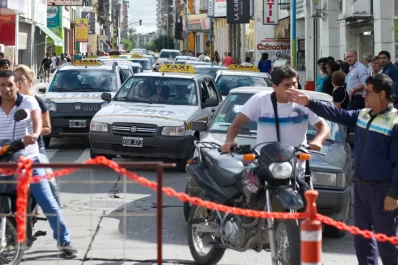 Las obras en la peatonal Mendoza causaron caos en el tránsito
