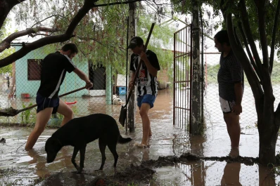 Ya son dos la víctimas mortales por las inundaciones en Santiago del Estero