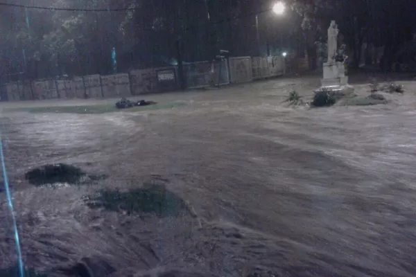 Mirá las fotos de la tormenta que azotó a Tucumán