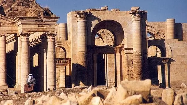 SITIO ARQUEOLÓGICO. Hatra y su imponente templo: será demolido. .abc.es