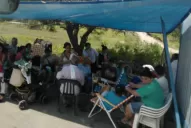 Los habitantes de La Madrid abandonan sus hogares