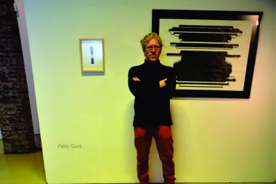 Pablo Guiot ofrece su obra en una “Mesa de negocios”