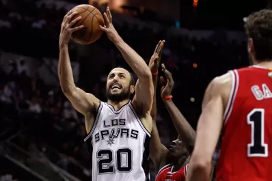 Ginóbili revive junto a San Antonio