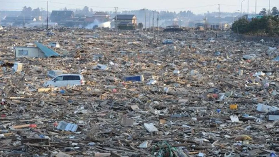 DEVASTACIÓN. Así quedó la ciudad de Fujushima luego del tsunami de 2011. REUTERS