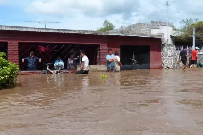 Evacuaron al 90% de la población de Villa de Medinas