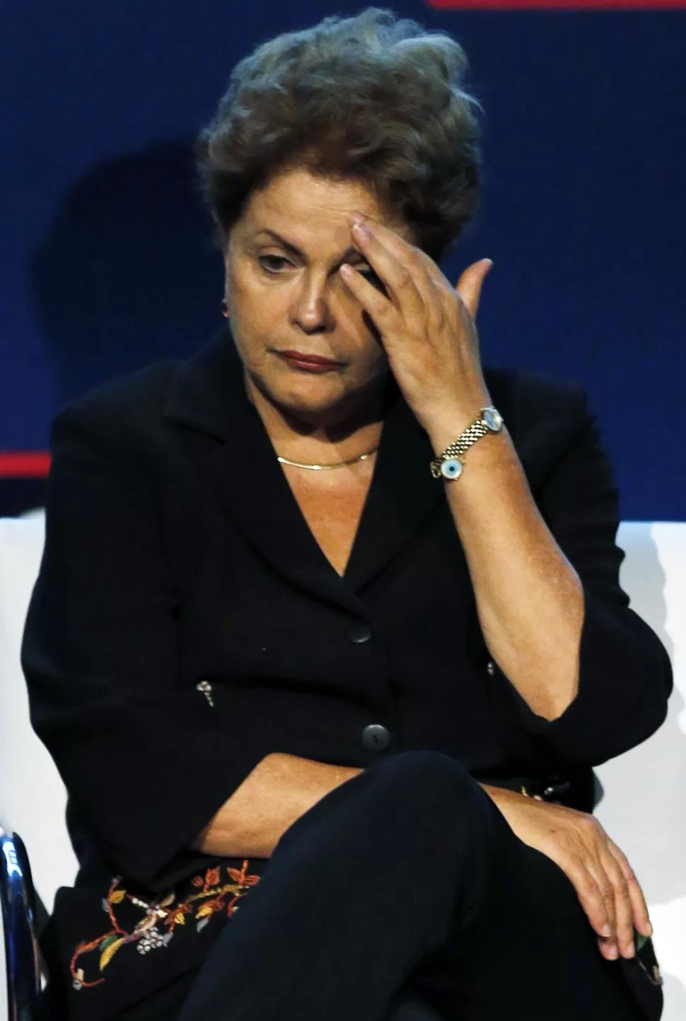 EN PROBLEMAS. Dilma Rousseff. reuters