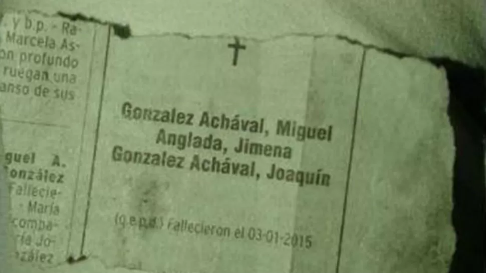 AVISO. Fue publicado en el diario La Voz del Interior. 