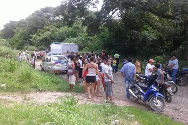 Hallaron muerto a un bebé en un canal de Cebil Redondo