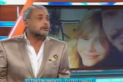 Tinelli está furioso con Rial por las noticias de su separación con Valdes