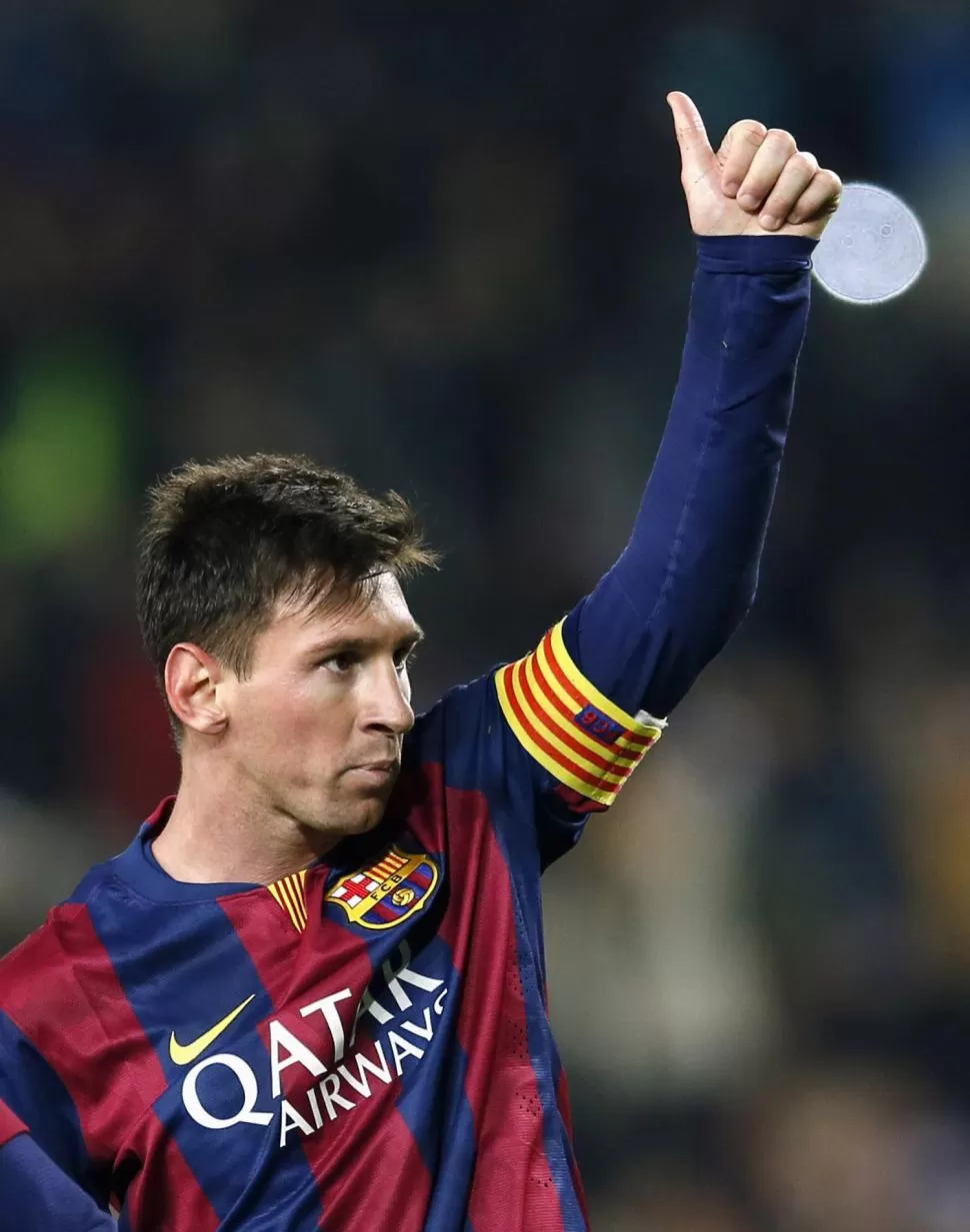 NO SE CANSA DE CELEBRAR. Messi es una máquina de marcar goles desde que empezó el año. El sábado hizo otros dos. reuters (archivo)
