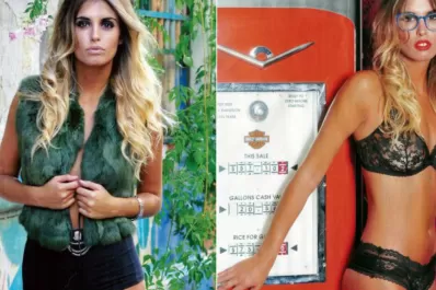 La modelo involucrada en el caso Nisman realizó una producción 'hot'