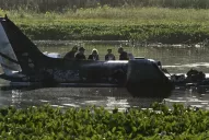 Un avión argentino cayó en Punta del Este y hay 10 muertos