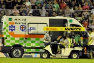 Orión le provocó una fractura de tibia y peroné al delantero uruguayo Bueno