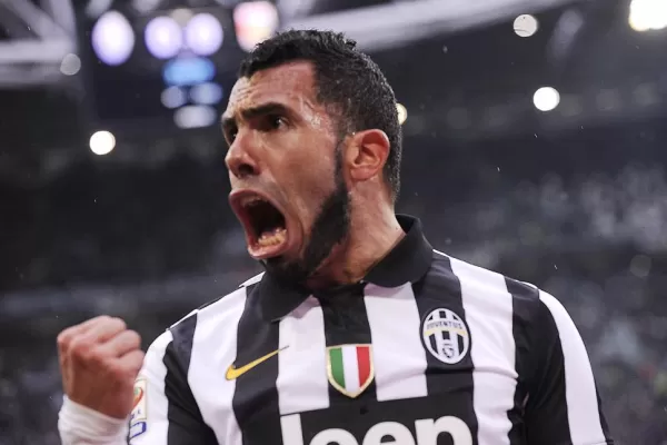 Juventus sigue festejando por los goles de Tevez