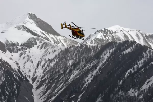 Hallaron una de las cajas negras del Airbus A320 que se estrelló en Los Alpes