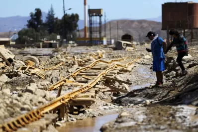Ya son 12 los muertos por las inundaciones en Chile, y 20 los desaparecidos