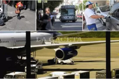 Así funcionan el transporte, las clases, el comercio y la salud durante el paro