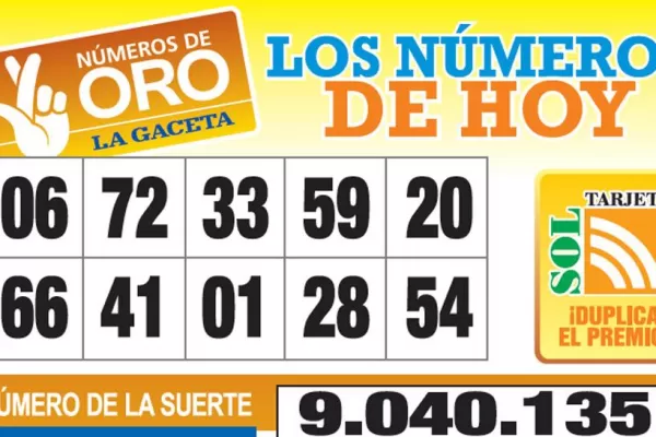 Los Números de Oro de LA GACETA