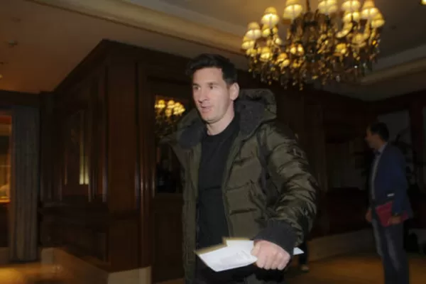 Argentina llegó a Nueva Jersey para el partido ante Ecuador