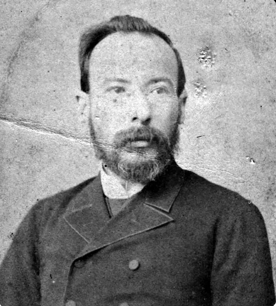 SILVANO BORES. Fotografía poco conocida del gran político, literato y orador tucumano, nacido en 1855 y fallecido en 1903.  la gaceta / archivo
