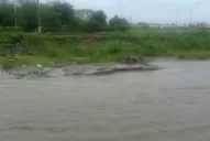 La lluvia volvió a anegar las calles de la ciudad