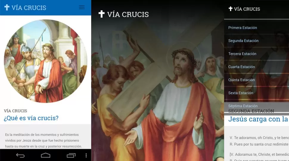 Desde hoy podés descargar la aplicación móvil del Via Crucis