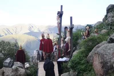 La Pasión se vivió con emoción en Tafí del Valle