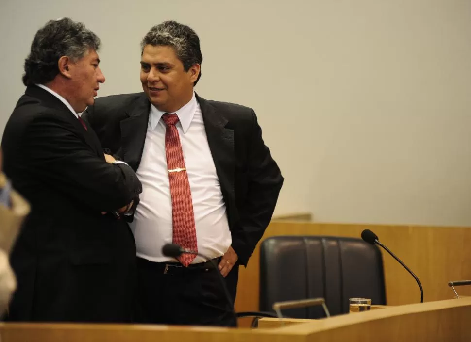 AMAYISTAS. Oscar Cano y Christian Rodríguez se muestran críticos con el PE. la gaceta / foto de jorge olmos sgrosso (archivo)