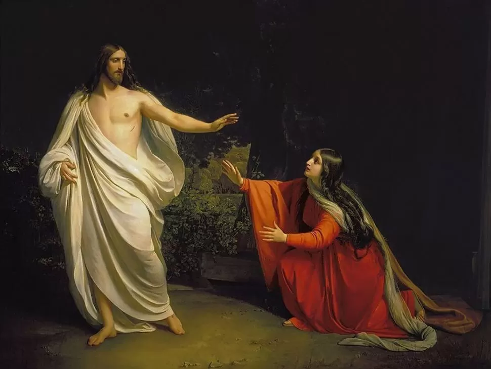 TRAS LA RESURRECCIÓN. Jesús en una de sus apariciones. imagenesreligiosas.info