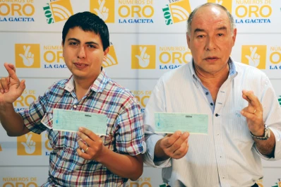 Con el premio uno arreglará su casa; el otro pagará deudas