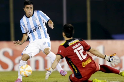Racing cayó en Paraguay ante Guaraní por 2-0