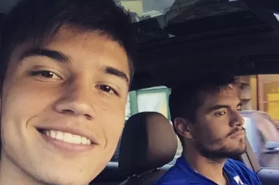 Joaquín Correa presentó a su “chofer” en Italia