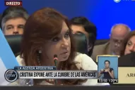 Cristina Fernández criticó que Estados Unidos haya declarado una amenaza a Venezuela