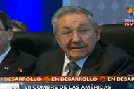 Raúl Castro: en mi opinión el presidente Obama es un hombre honesto