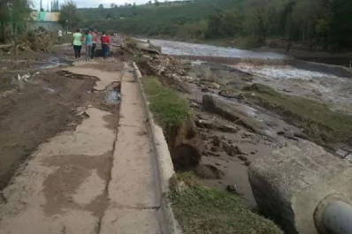 La localidad catamarqueña de Balcozna quedó devastada después del temporal