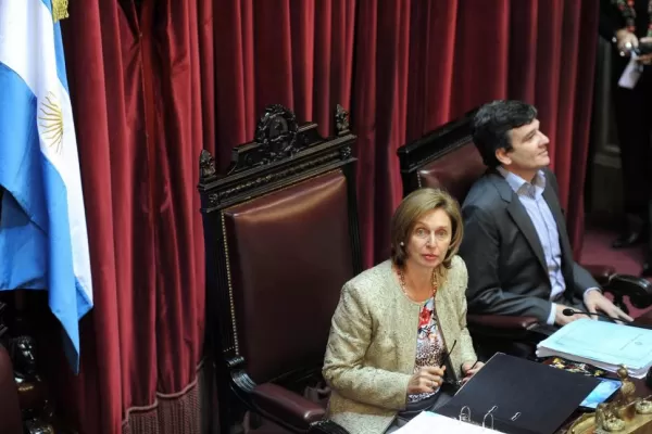 Rojkés dijo 10 palabras en el Senado, en 2014