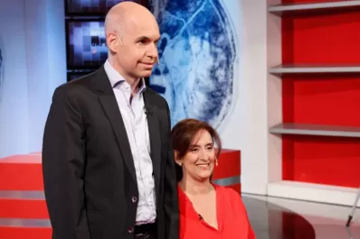 Michetti y Larreta tuvieron un tibio debate televisivo