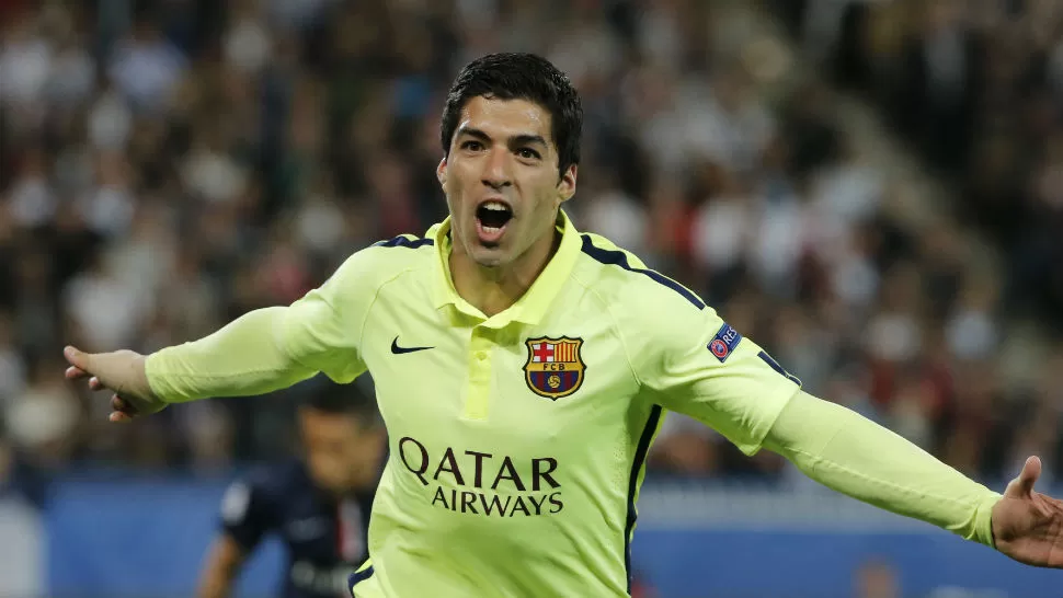 EL KILLER URUGUAYO. En Barcelona comparan a Suárez con Eto'o e Ibrahimovich.
FOTO DE REUTERS