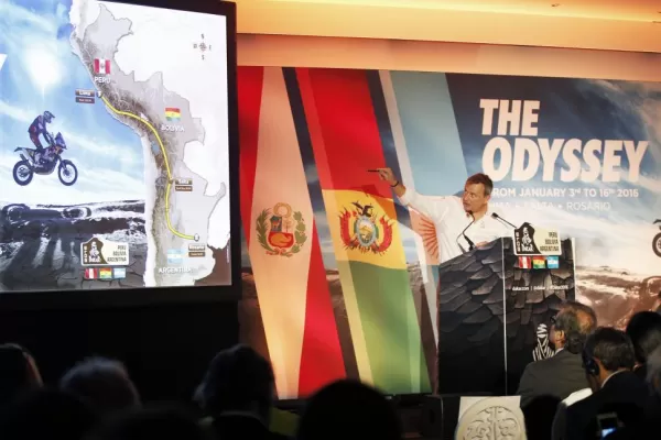 La línea amarilla del Dakar 2016 quedó cerca