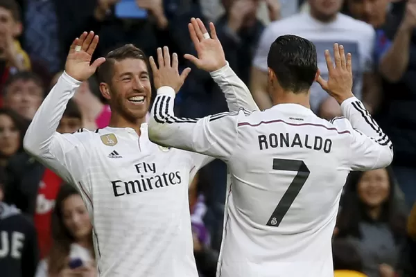 Real Madrid derrotó a Málaga y sigue segundo