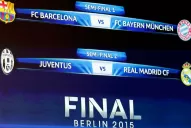 Barcelona-Bayern Munich y Juventus-Real Madrid, las semis de la Champions