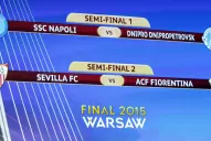 Conocé las llaves de semifinales de la Europa League