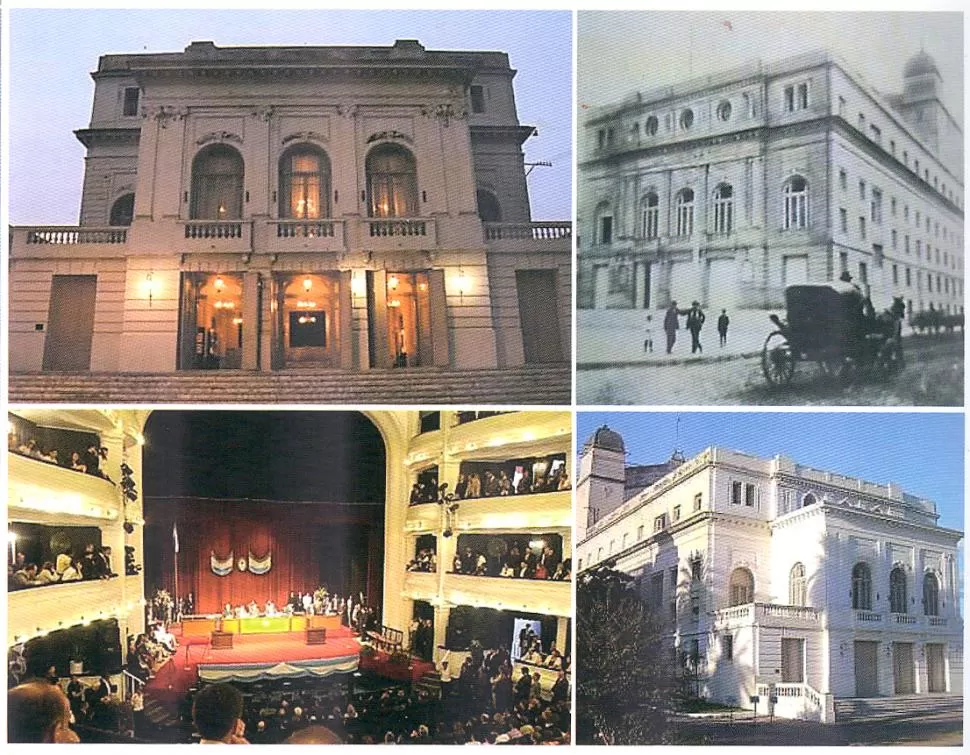 EMBLEMÁTICO. El teatro San Martín cumplirá 104 años en 2016. fotos de: libro catálogo del bicentenario - la gaceta / antonio ferroni