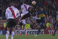 Video: mirá la terrible patada de Funes Mori a Pérez