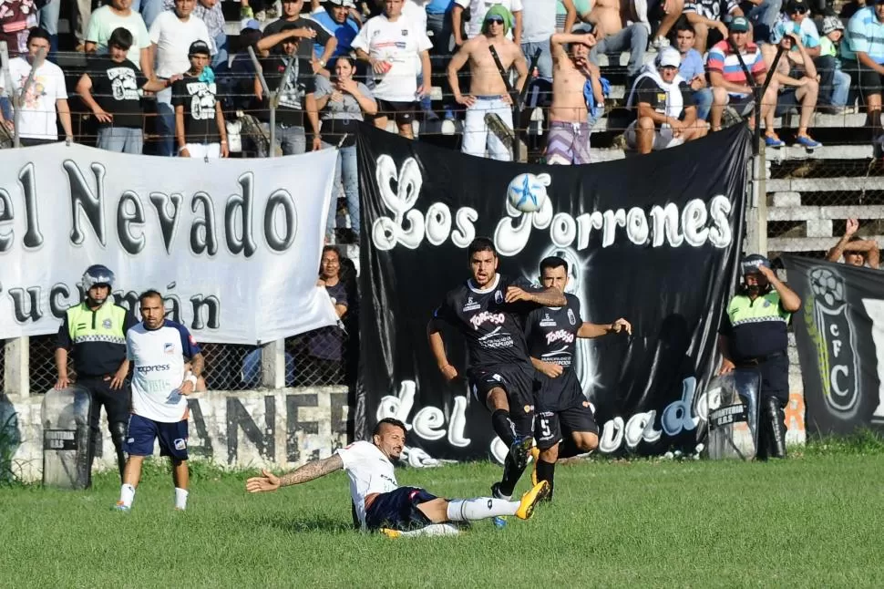 LA VUELTA. Alfonso cumplió la suspensión y será titular en Concepción FC. la gaceta / foto de osvaldo ripoll (archivo)