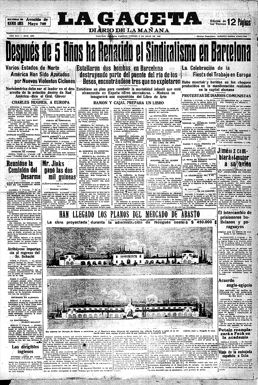 Llegan los planos del Mercado de Abasto