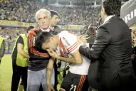 Boca-River: por el gas pimienta, el partido fue suspendido