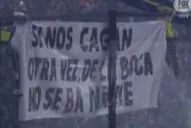 Copa Libertadores: antes del ataque a River, la hinchada de Boca lució un violento trapo