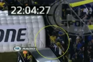 Video revelador: así le tiraron gas pimienta a los jugadores de River