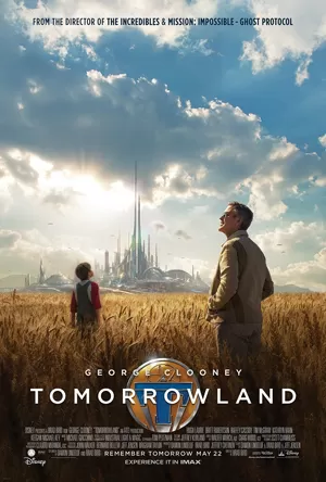 POSIBILIDADES DE SALVACIÓN. Britt Robertson es el impulso positivo de la película futurista “Tomorrowland”.  